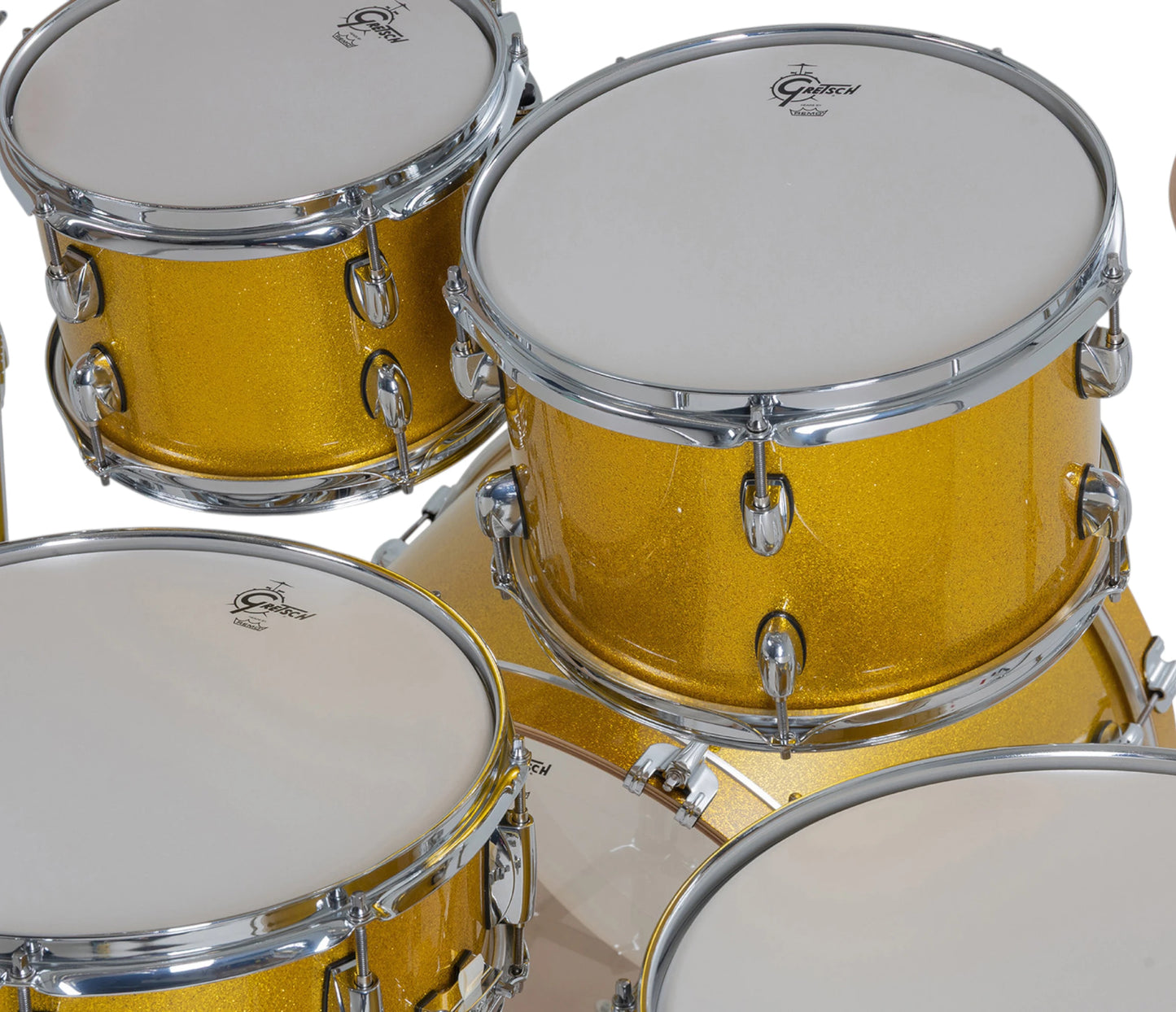 Gretsch Catalina Maple 22" 5-Piece Shell Pack Inc. Snare In Lemon Sparkle