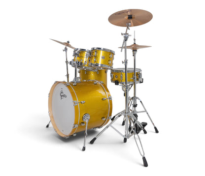 Gretsch Catalina Maple 22" 5-Piece Shell Pack Inc. Snare In Lemon Sparkle