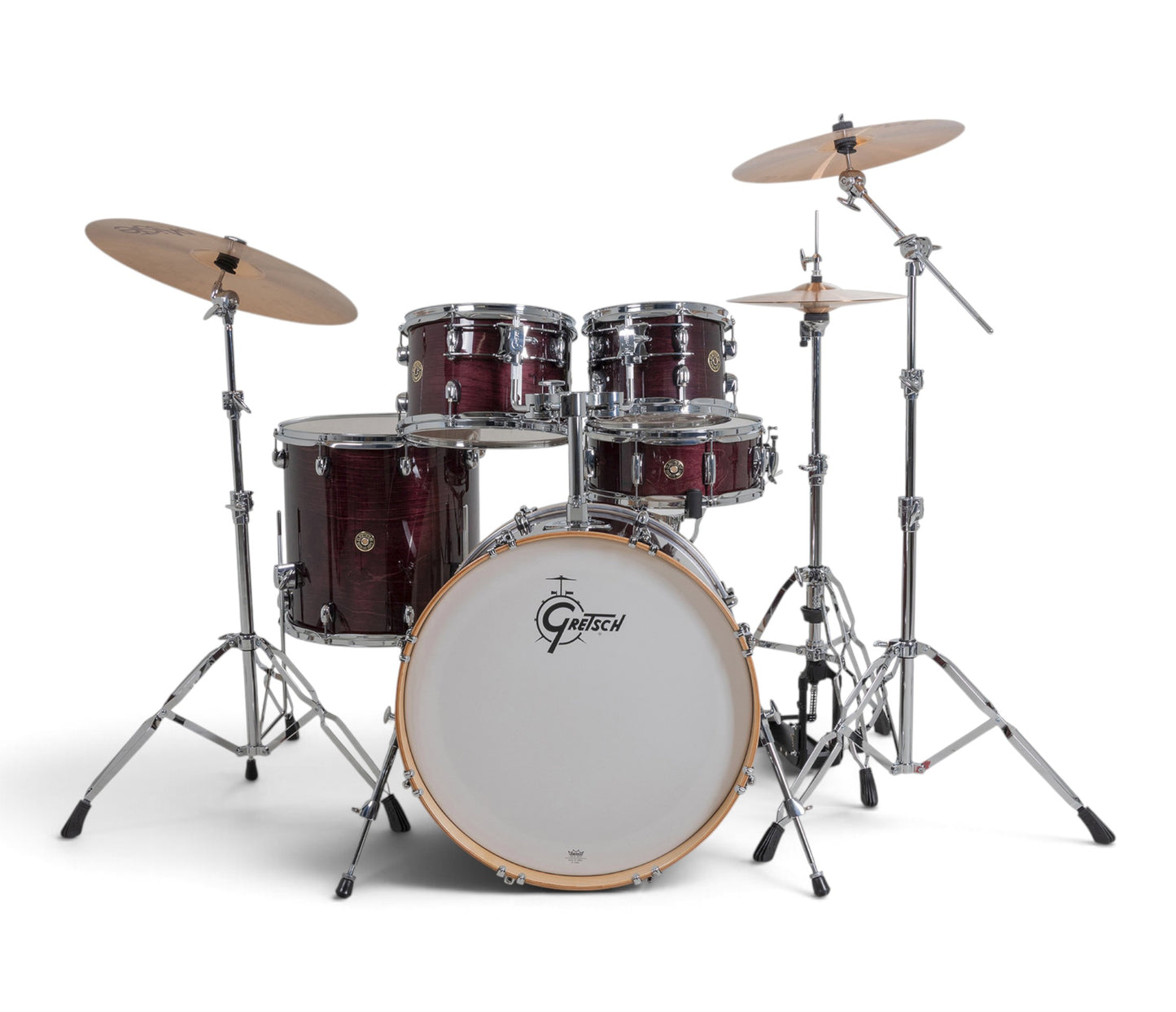 Gretsch Catalina Maple 22" 5-Piece Shell Pack Inc. Snare In Purple Gloss