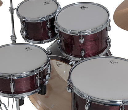Gretsch Catalina Maple 22" 5-Piece Shell Pack Inc. Snare In Purple Gloss