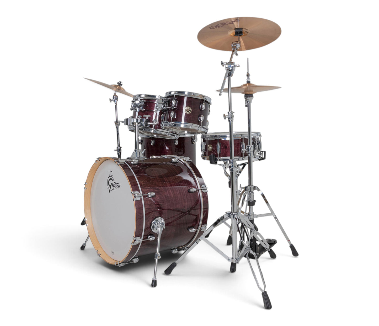 Gretsch Catalina Maple 22" 5-Piece Shell Pack Inc. Snare In Purple Gloss
