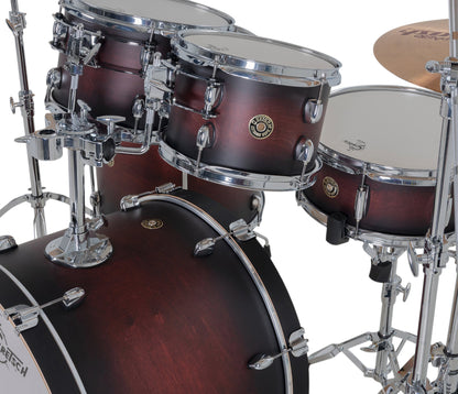 Gretsch Catalina Maple 22" 5-Piece Shell Pack Inc. Snare In Satin Deep Cherry Burst