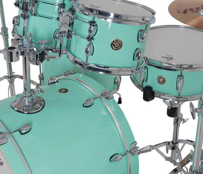 Gretsch Catalina Maple 22" 5-Piece Shell Pack Inc. Snare In Seafoam Green