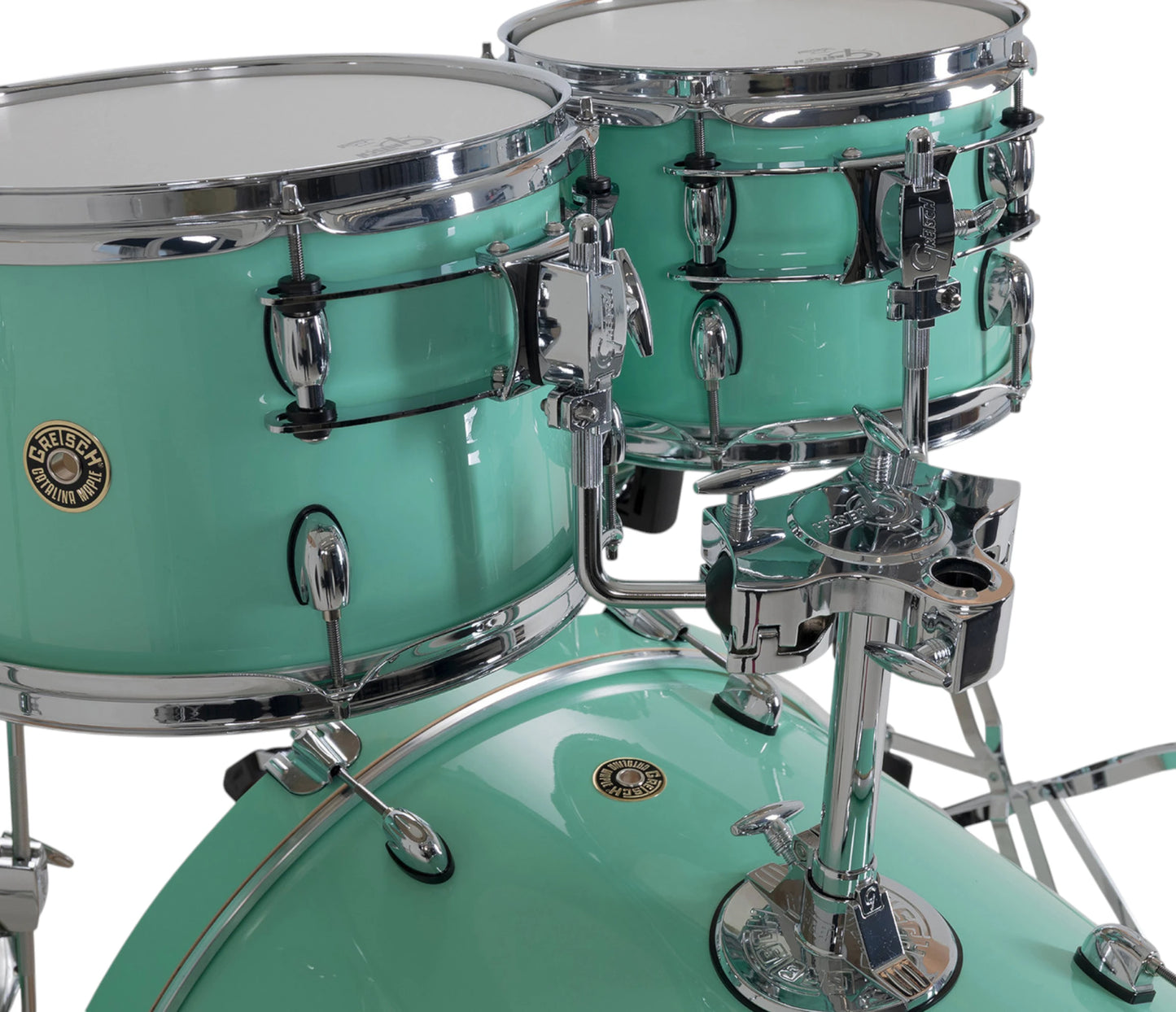 Gretsch Catalina Maple 22" 5-Piece Shell Pack Inc. Snare In Seafoam Green