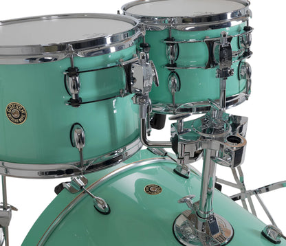 Gretsch Catalina Maple 22" 5-Piece Shell Pack Inc. Snare In Seafoam Green