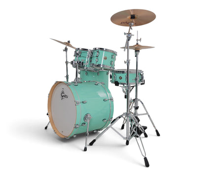 Gretsch Catalina Maple 22" 5-Piece Shell Pack Inc. Snare In Seafoam Green