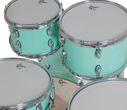 Gretsch Catalina Maple 22" 5-Piece Shell Pack Inc. Snare In Seafoam Green
