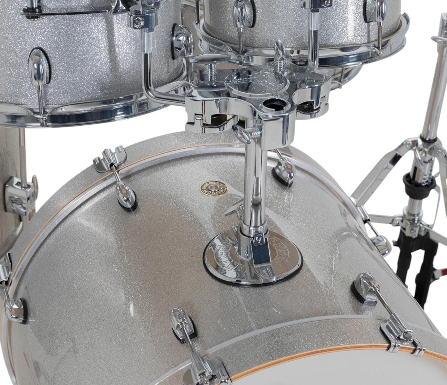 Gretsch Catalina Maple 22" 5-Piece Shell Pack Inc. Snare In Silver Sparkle