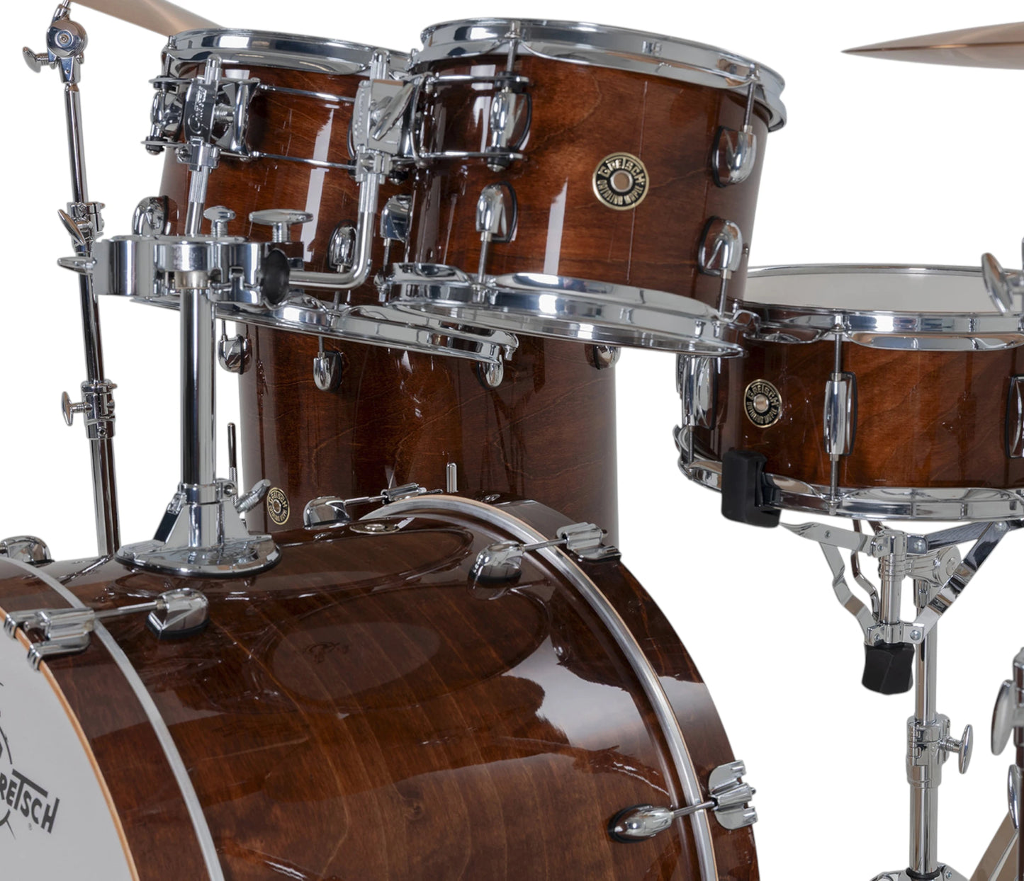 Gretsch Catalina Maple 22" 5-Piece Shell Pack Inc. Snare In Walnut Glaze