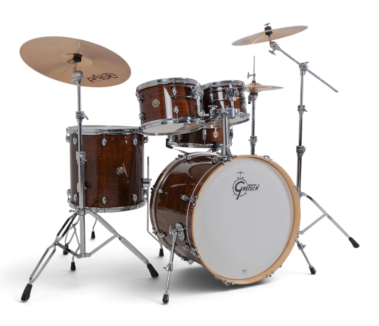 Gretsch Catalina Maple 22" 5-Piece Shell Pack Inc. Snare In Walnut Glaze