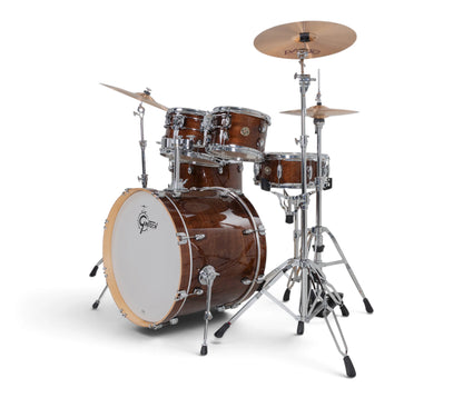 Gretsch Catalina Maple 22" 5-Piece Shell Pack Inc. Snare In Walnut Glaze