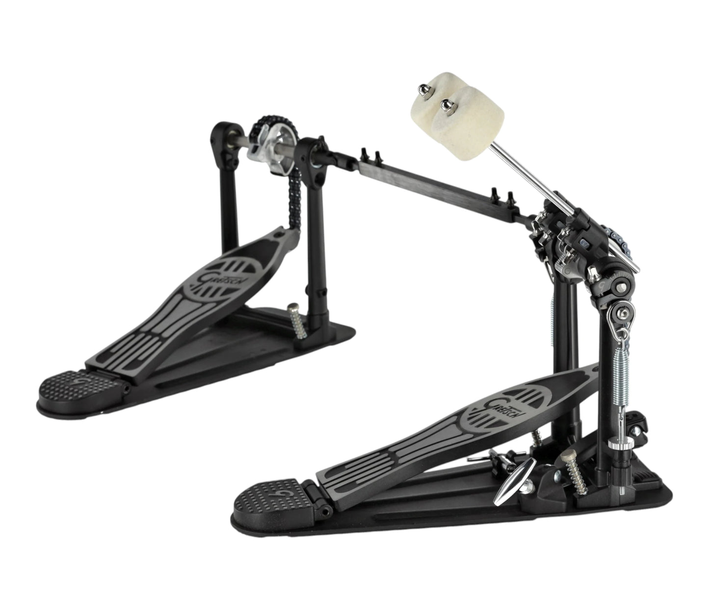 Gretsch Concert Series Double Pedal – angled full product view