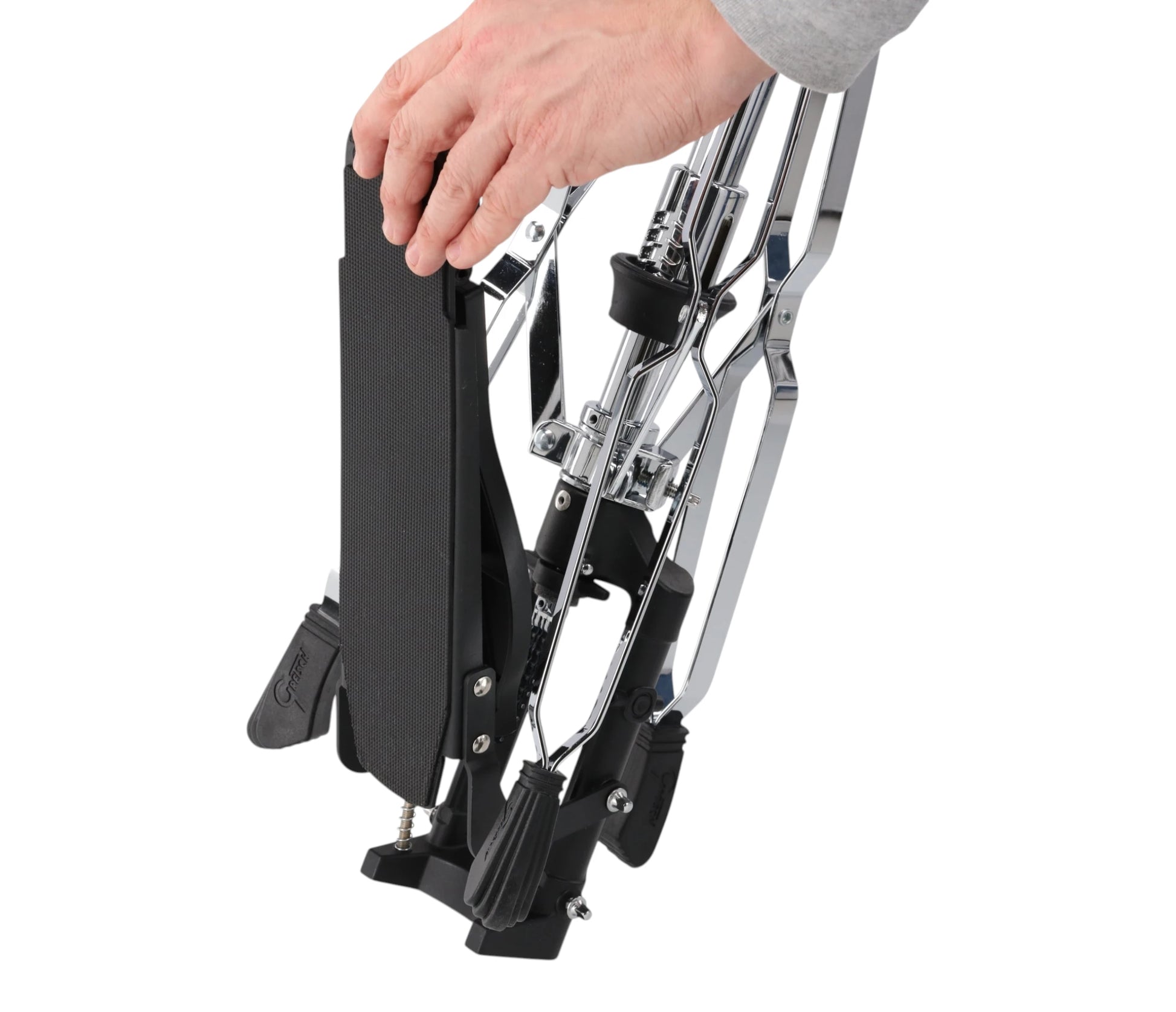 Gretsch Concert Series Hi-hat Stand – folded for transport