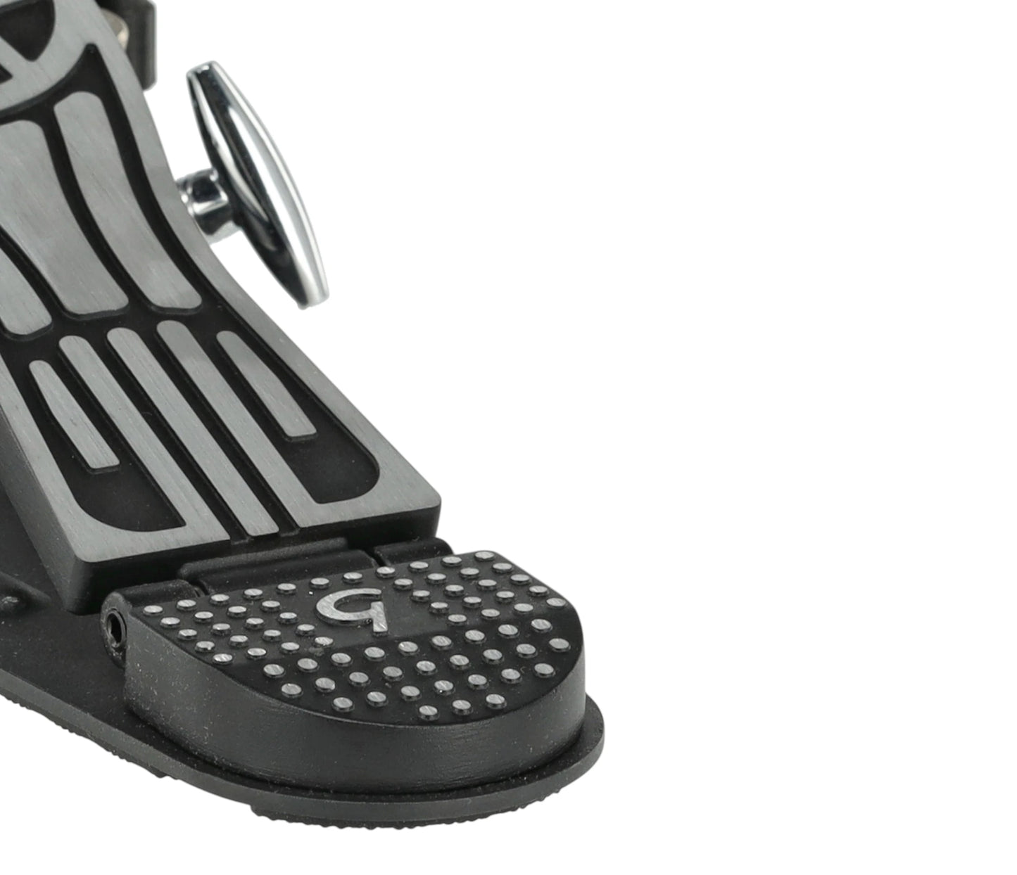 Gretsch Concert Series Single Pedal – adjustable heel plate detail