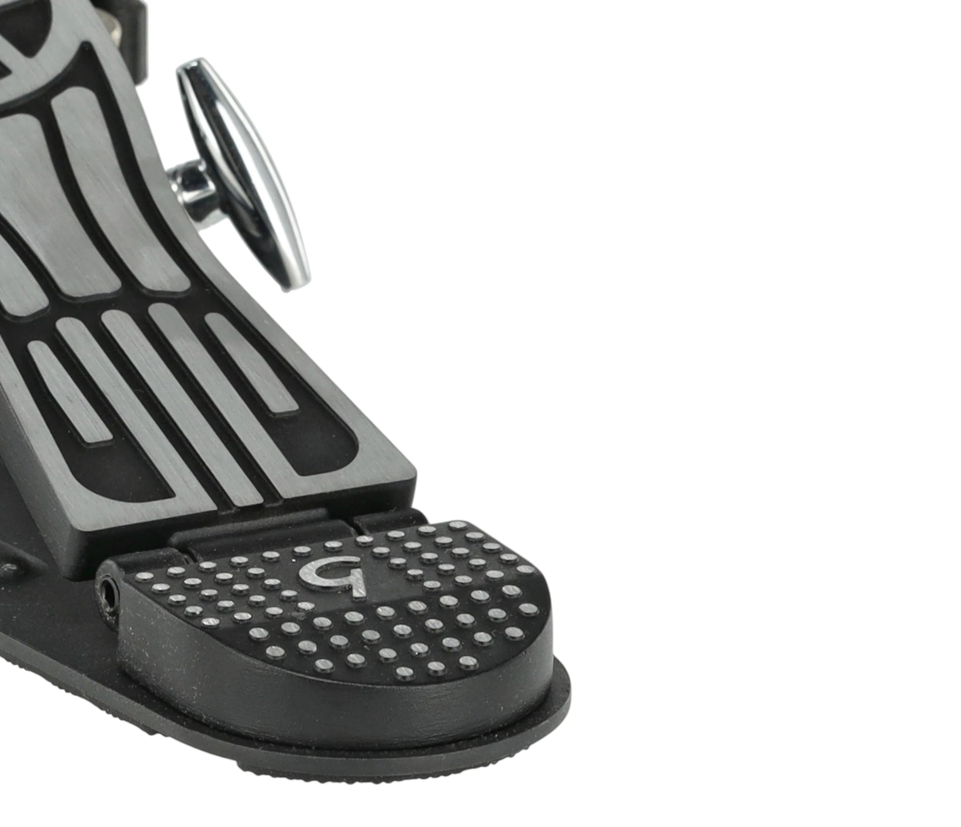 Gretsch Concert Series Single Pedal – adjustable heel plate detail