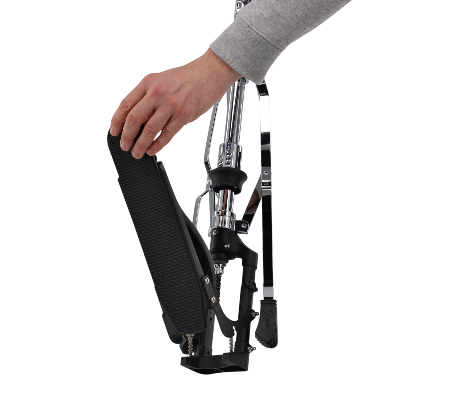 Gretsch Concert Series Two Legged Hi-hat Stand – folded for transport