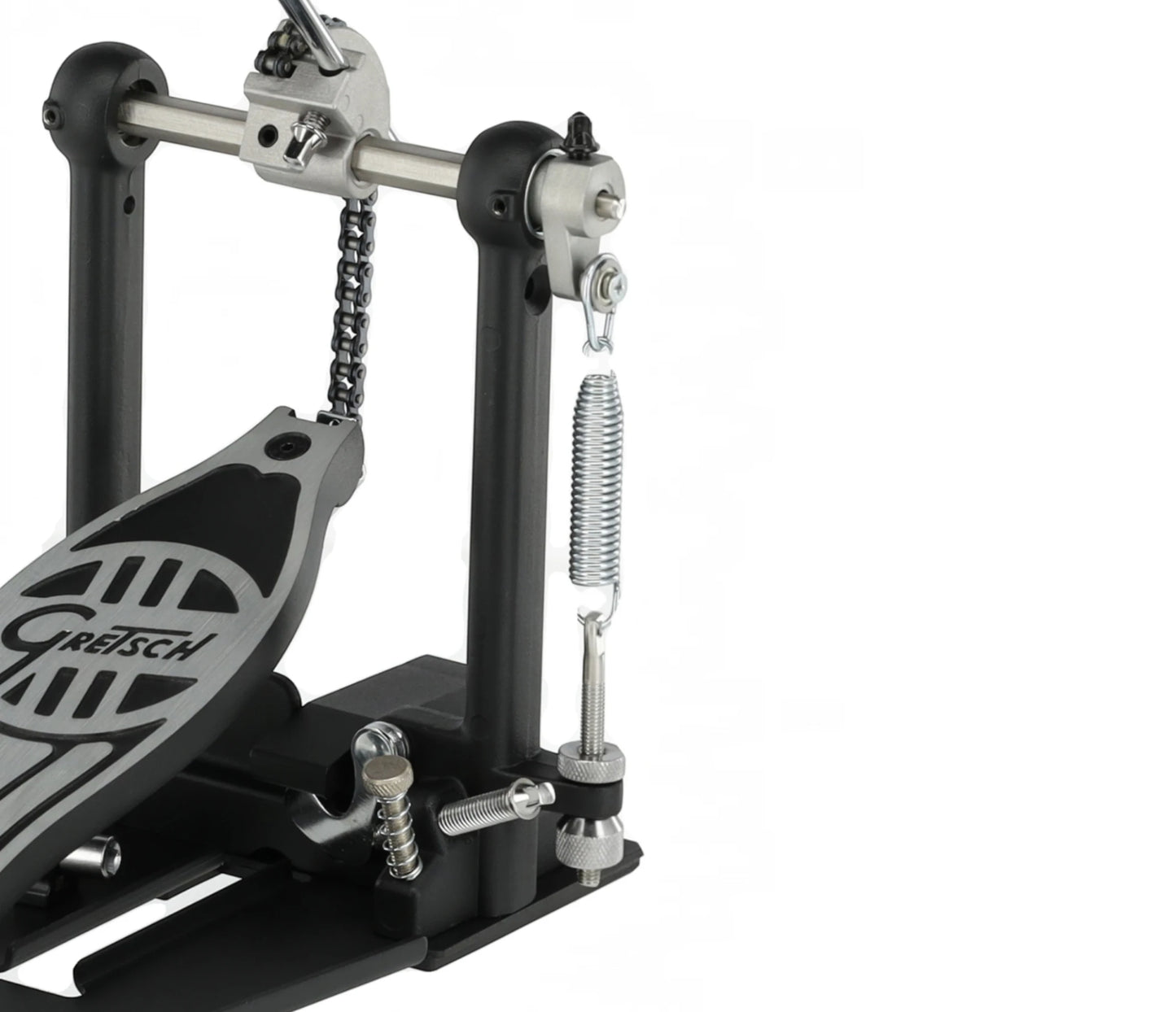 Gretsch Explorer Series Single Pedal – Easy Glide footboard and spring adjustment