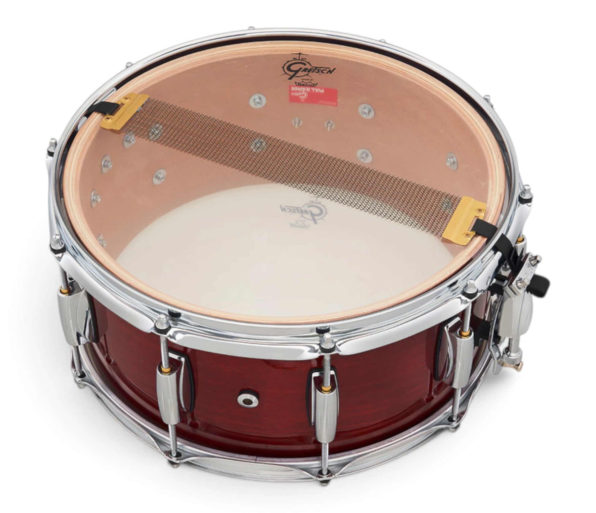 Gretsch Full Range Maple/Mahogany Snare Drum 14" x 6.5" – product view 6
