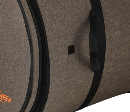 Gretsch Pro Tour 18 x 16 inch drum gig bag – side carry handle attachment detail