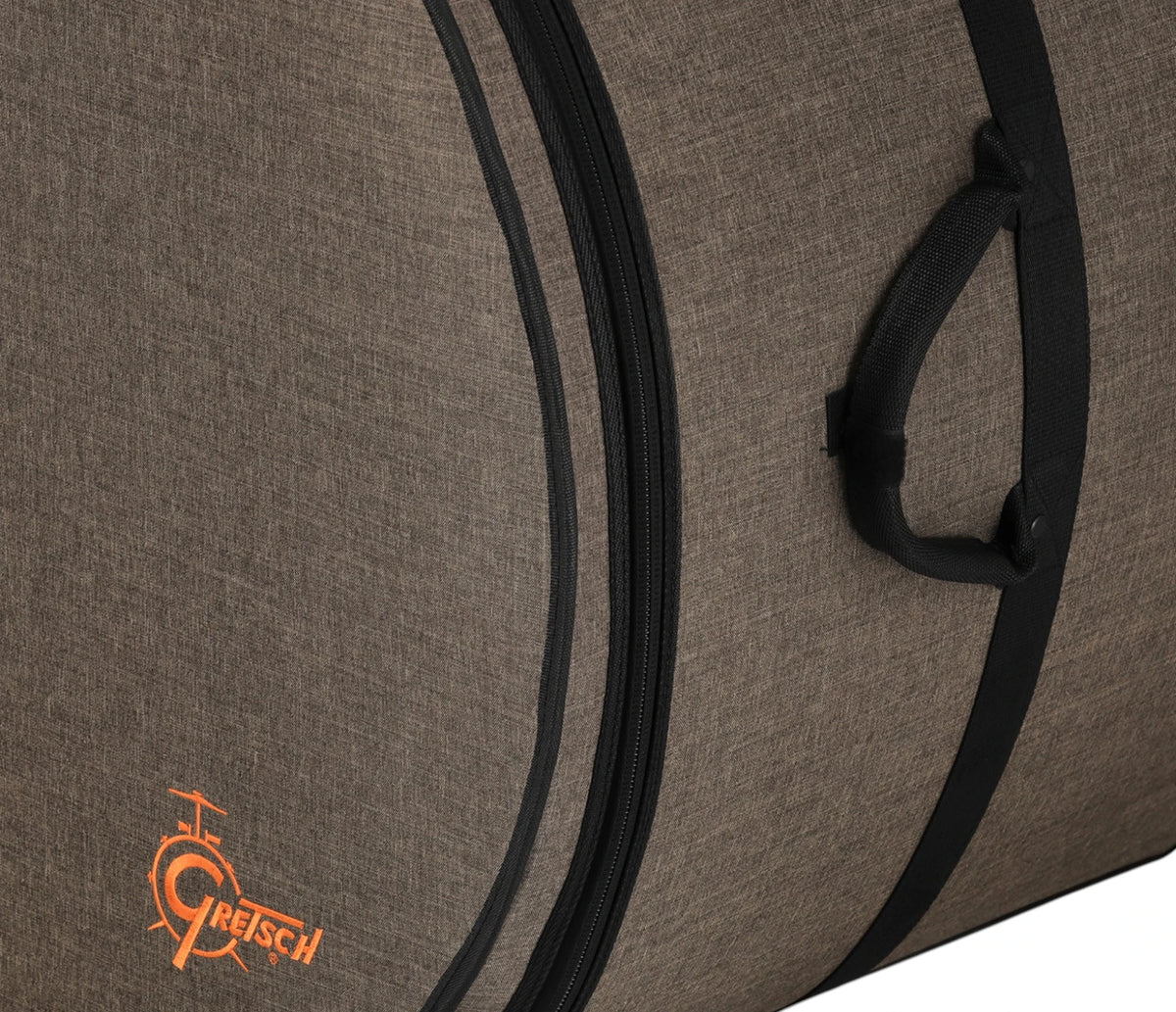 Gretsch Pro Tour Gig Bag for Bass Drum 22x18" – side carry handle detail
