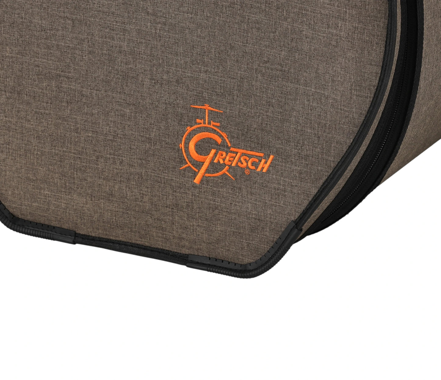 Gretsch Pro Tour Gig Bag for Floor Toms 16x16" – Gretsch logo and base protection detail