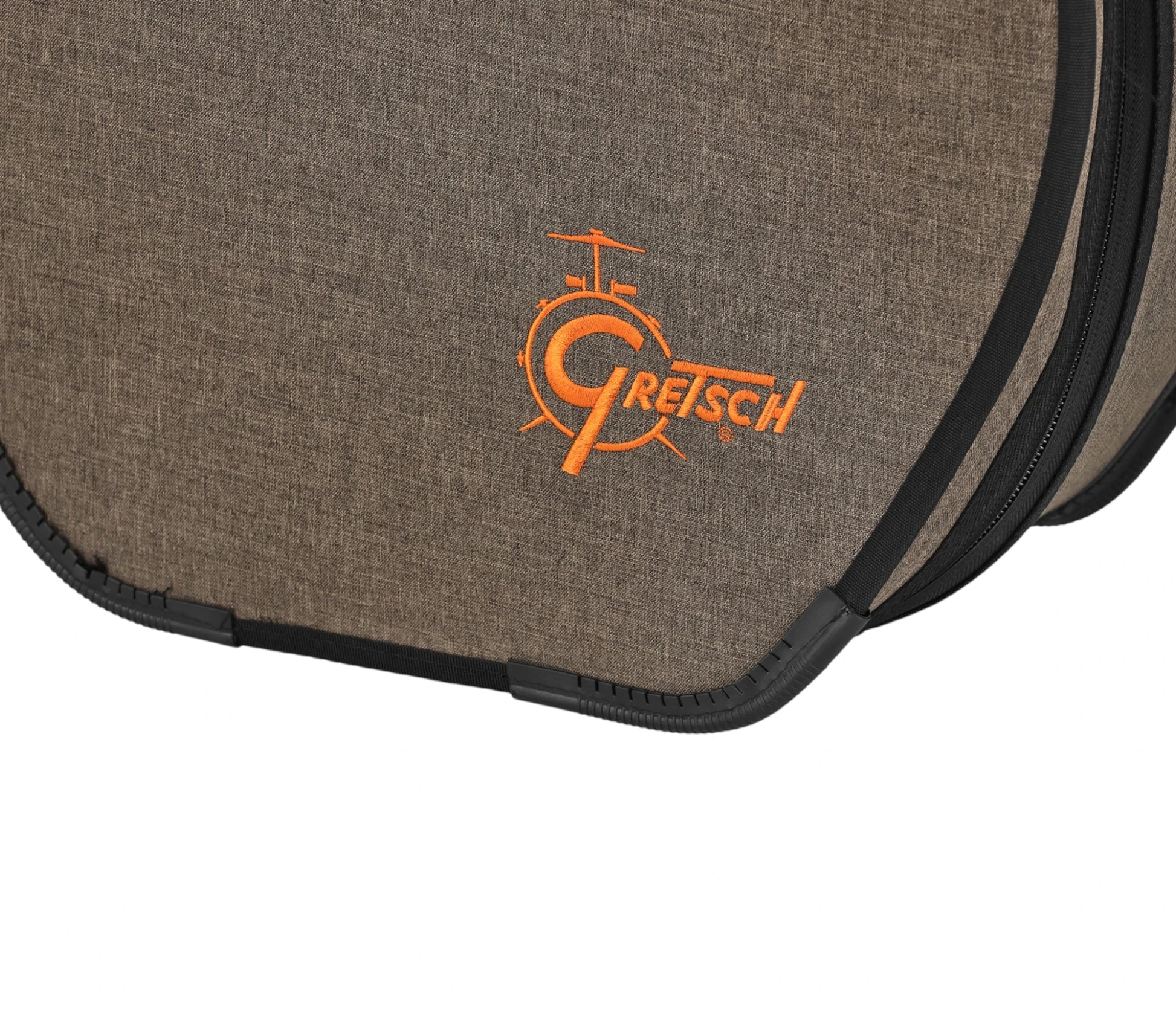 Gretsch Pro Tour Gig Bag for Snare Drums 14x5.5" – Gretsch logo and base protection detail
