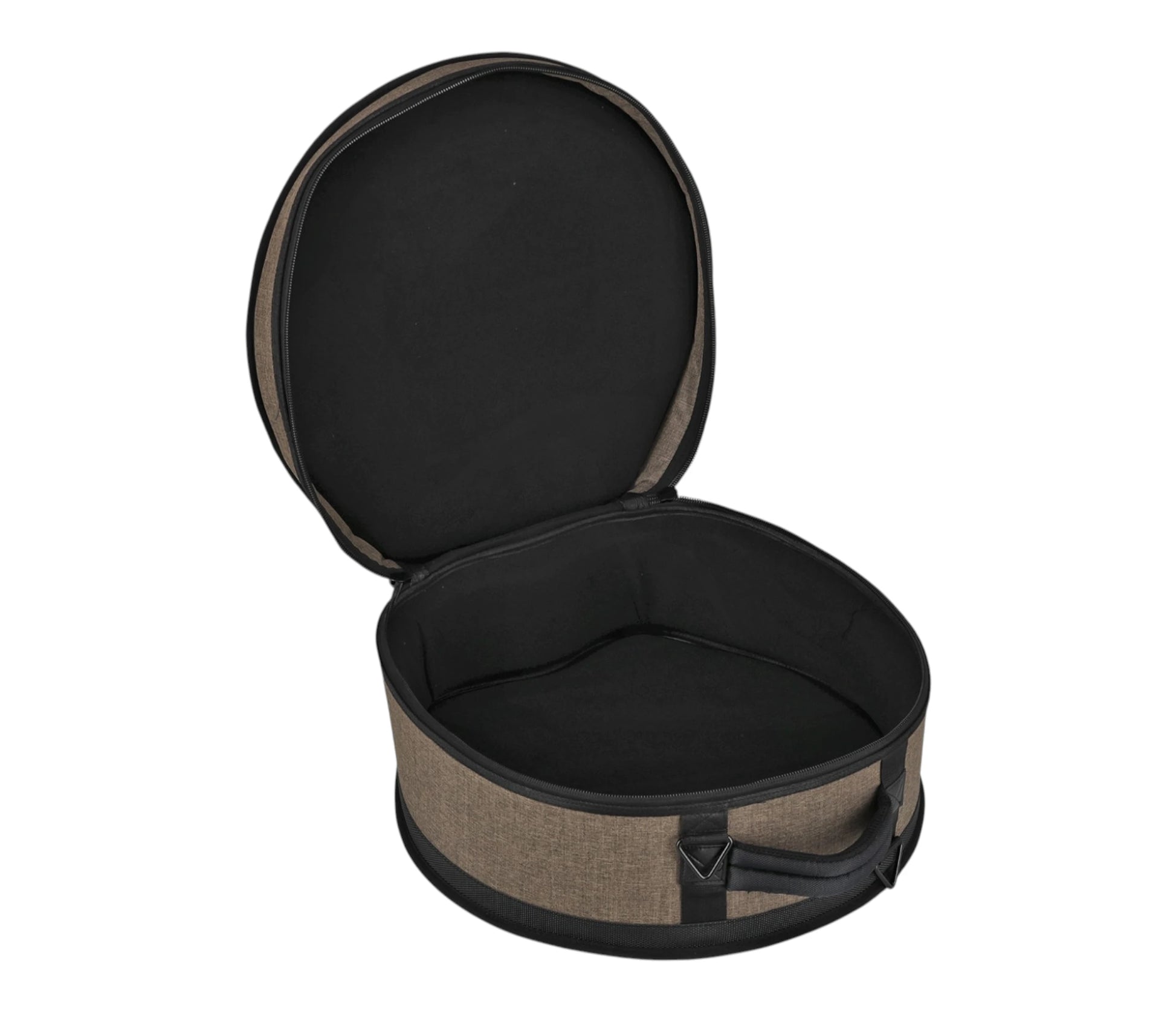 Gretsch Pro Tour Gig Bag for Snare Drums 14x5.5" – open view showing padded fleece-lined interior