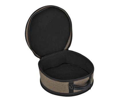 Gretsch Pro Tour Gig Bag for Snare Drums 14x5.5" – open view showing padded fleece-lined interior