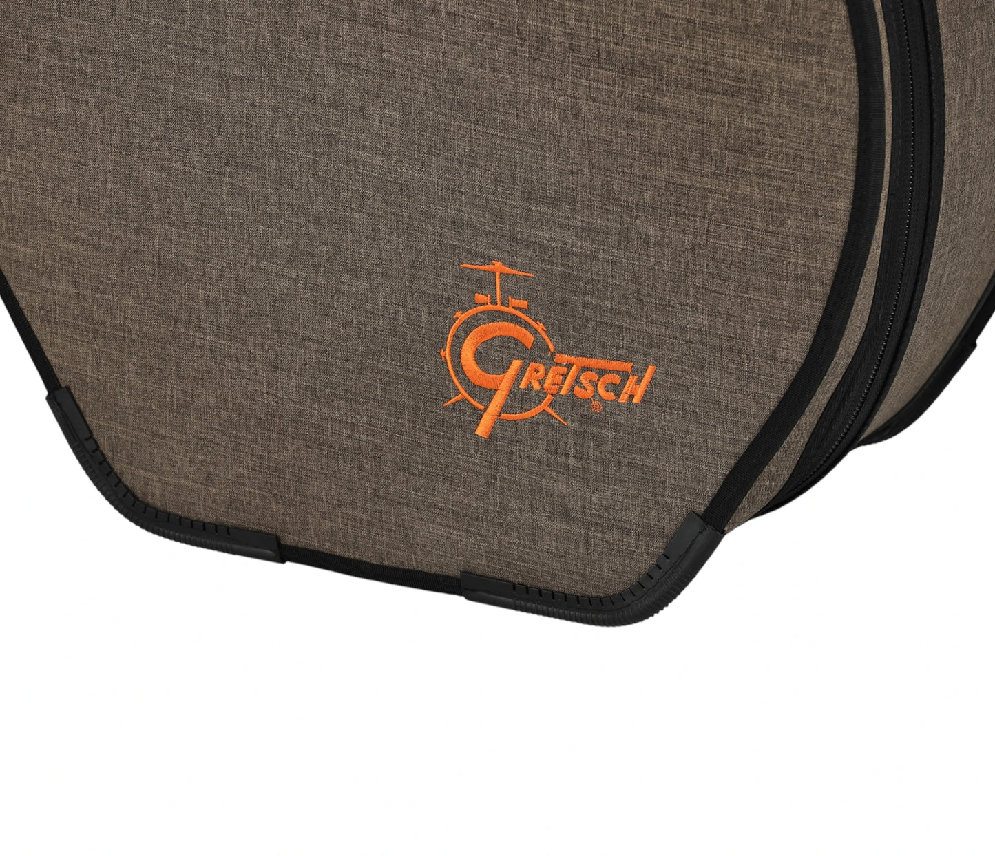 Gretsch Pro Tour Gig Bag for Snare Drums 14x6.5" – Gretsch logo and base protection detail