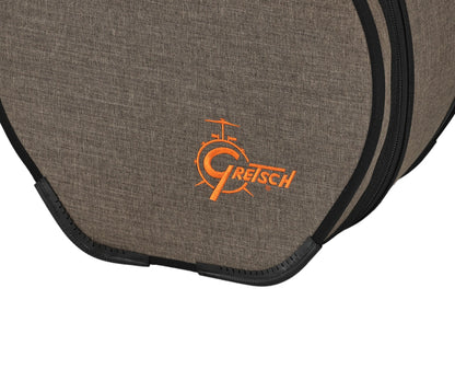 Gretsch Pro Tour Gig Bag for Toms 12x8" – Gretsch logo and base protection detail