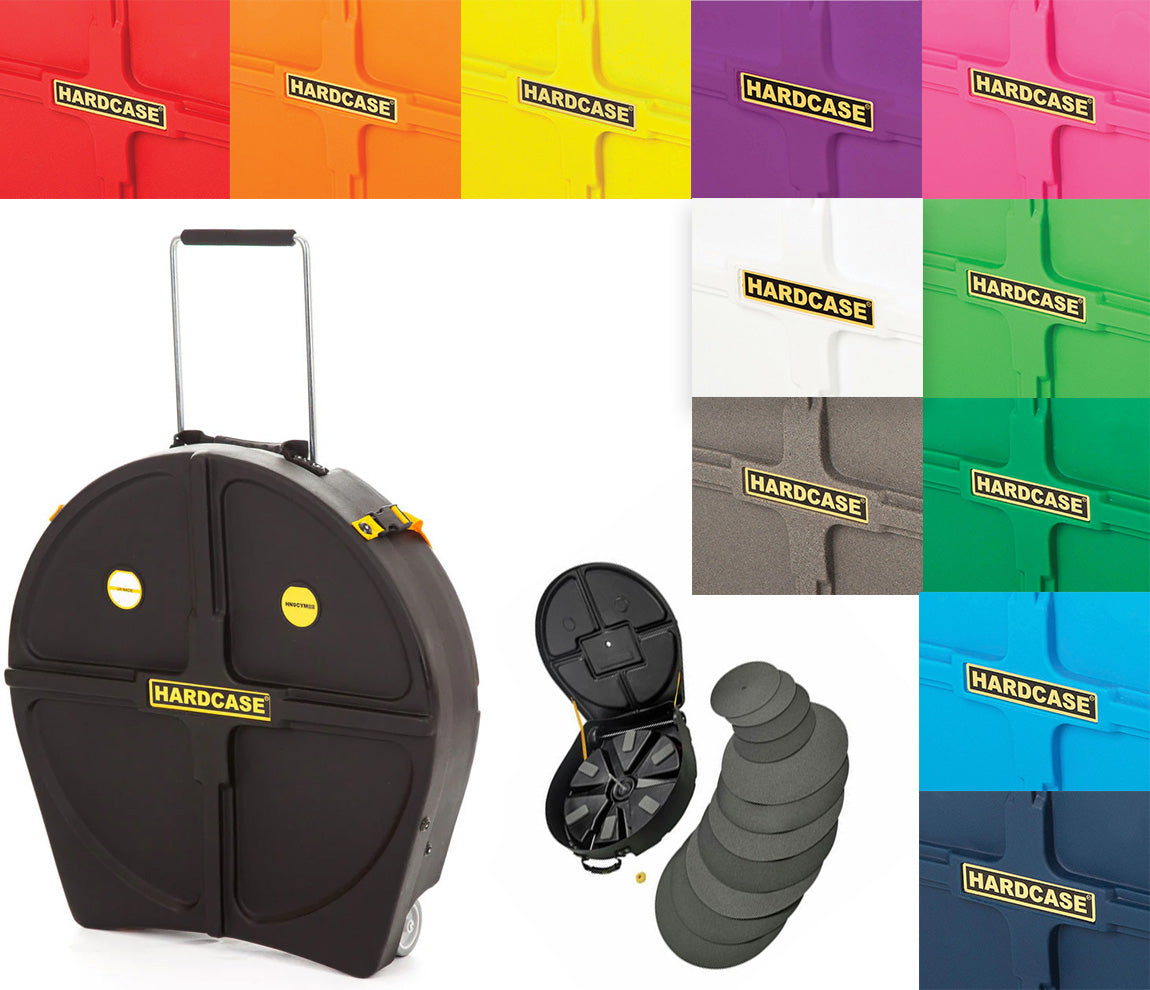 Hardcase 24" Kit Cymbal (12) c/w 11 x Dividers