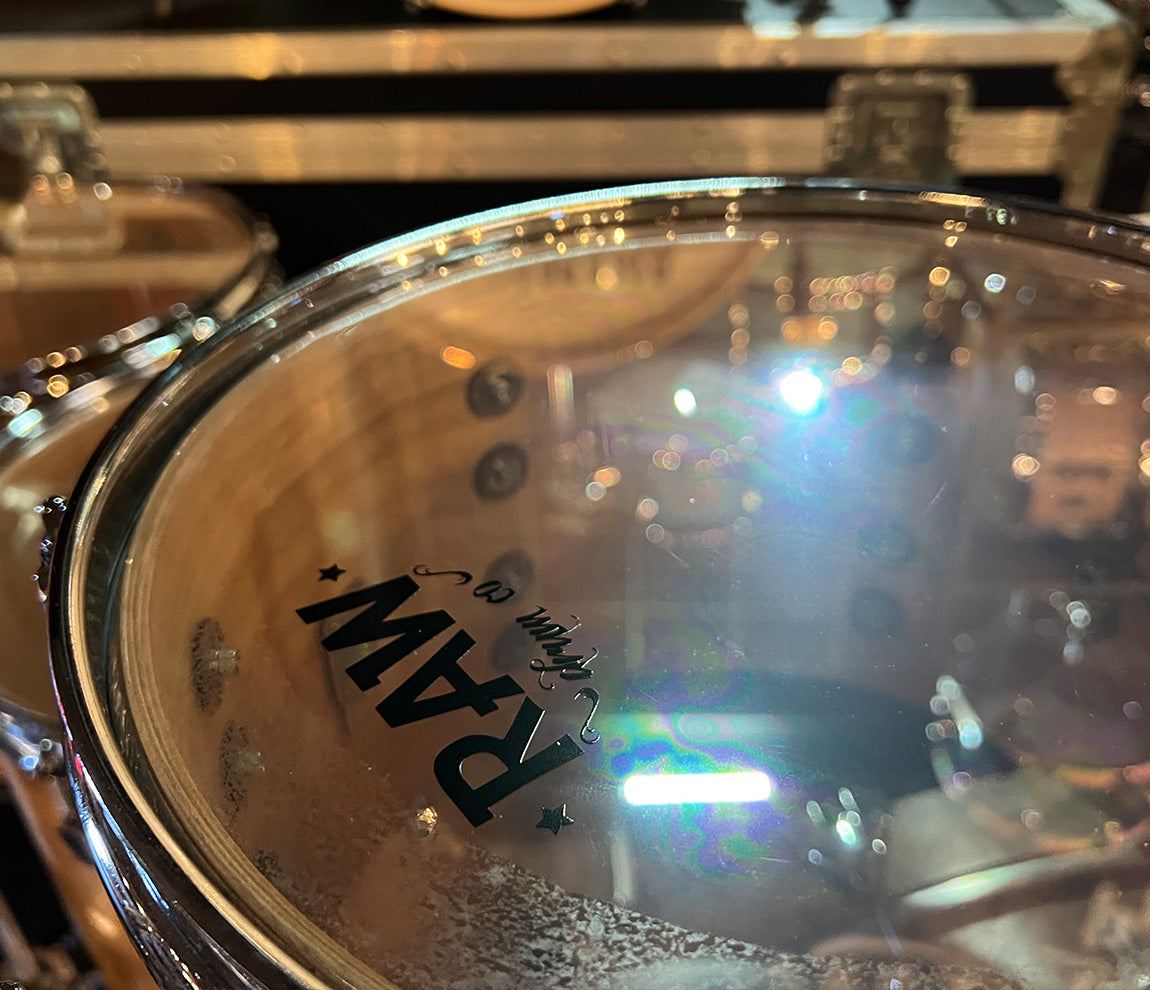 RAW T2 12" Twin Ply Clear Drum Head
