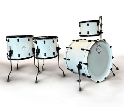 Dixon Artisan 22" 4-piece Shell Pack in White