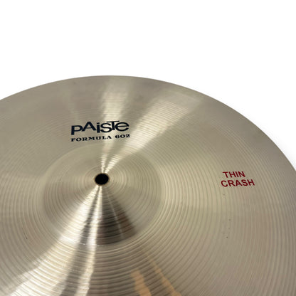 Ex Hire 18" Paiste Formula 602 Thin Crash