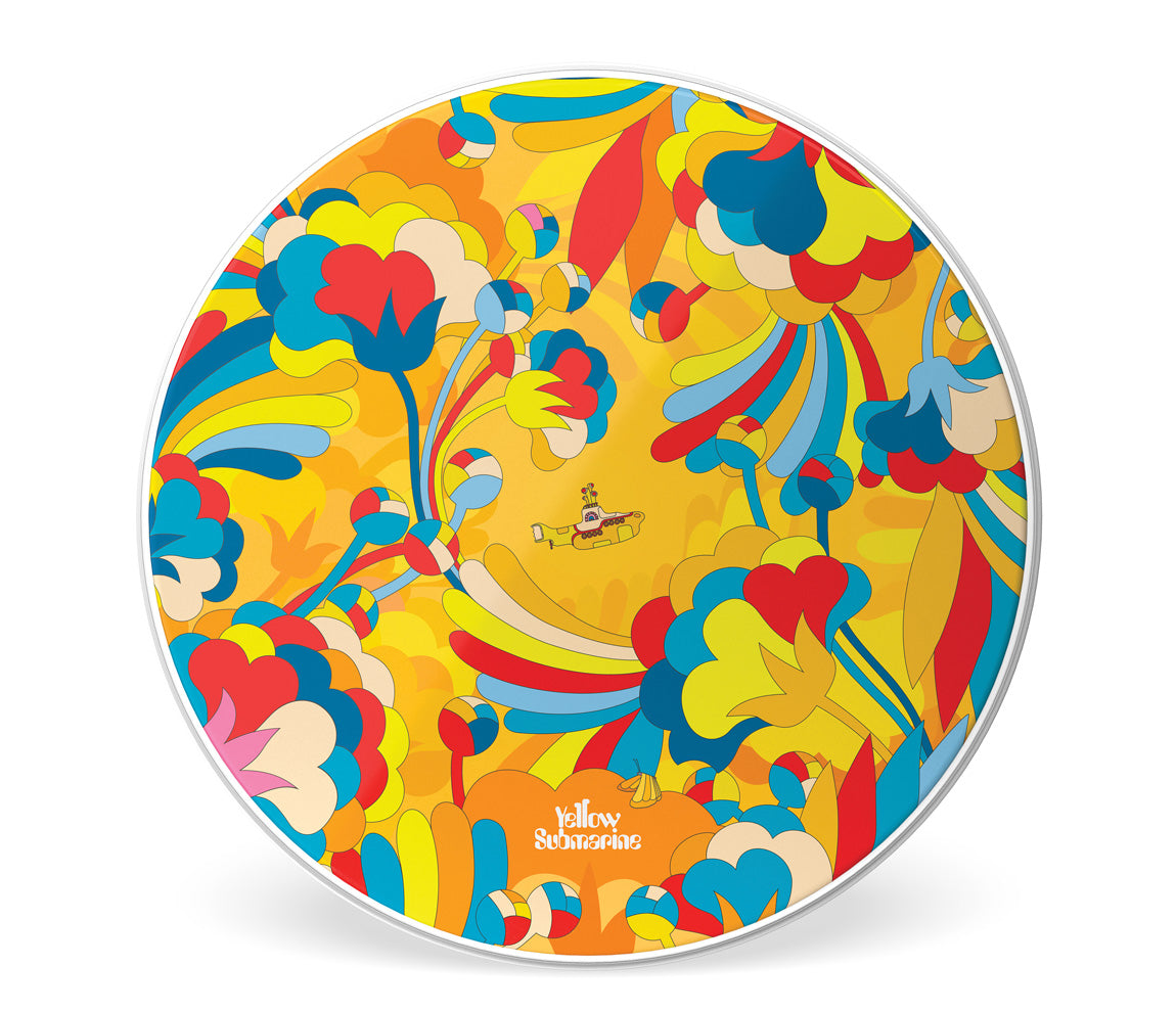 EVANS Yellow Submarine 20" Primrose Prairie Resonant Bass Drumhead