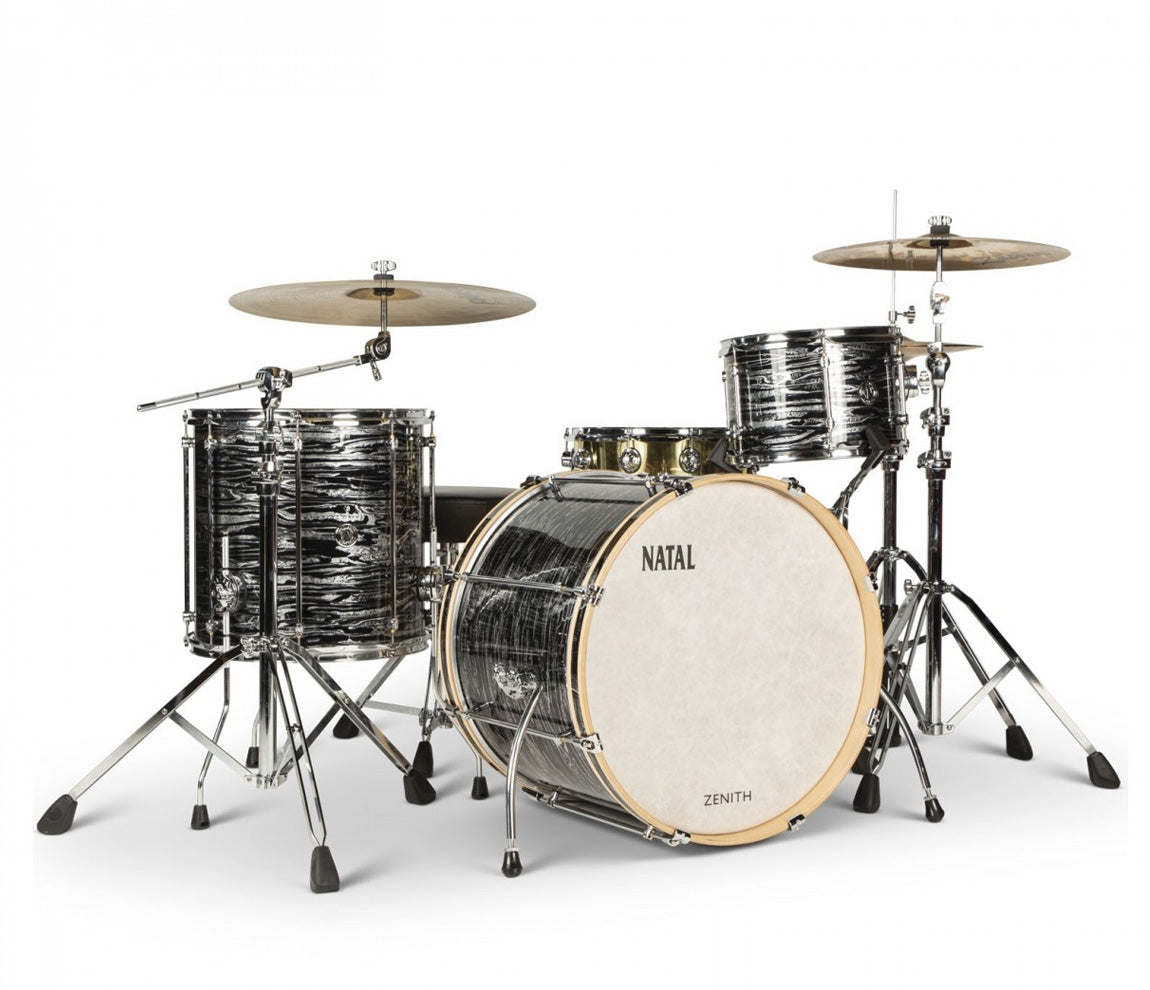 Shell Xenith SALE - REDUCED - Natal Zenith 3-Piece Shell Pack in Forge Black – Drum ...