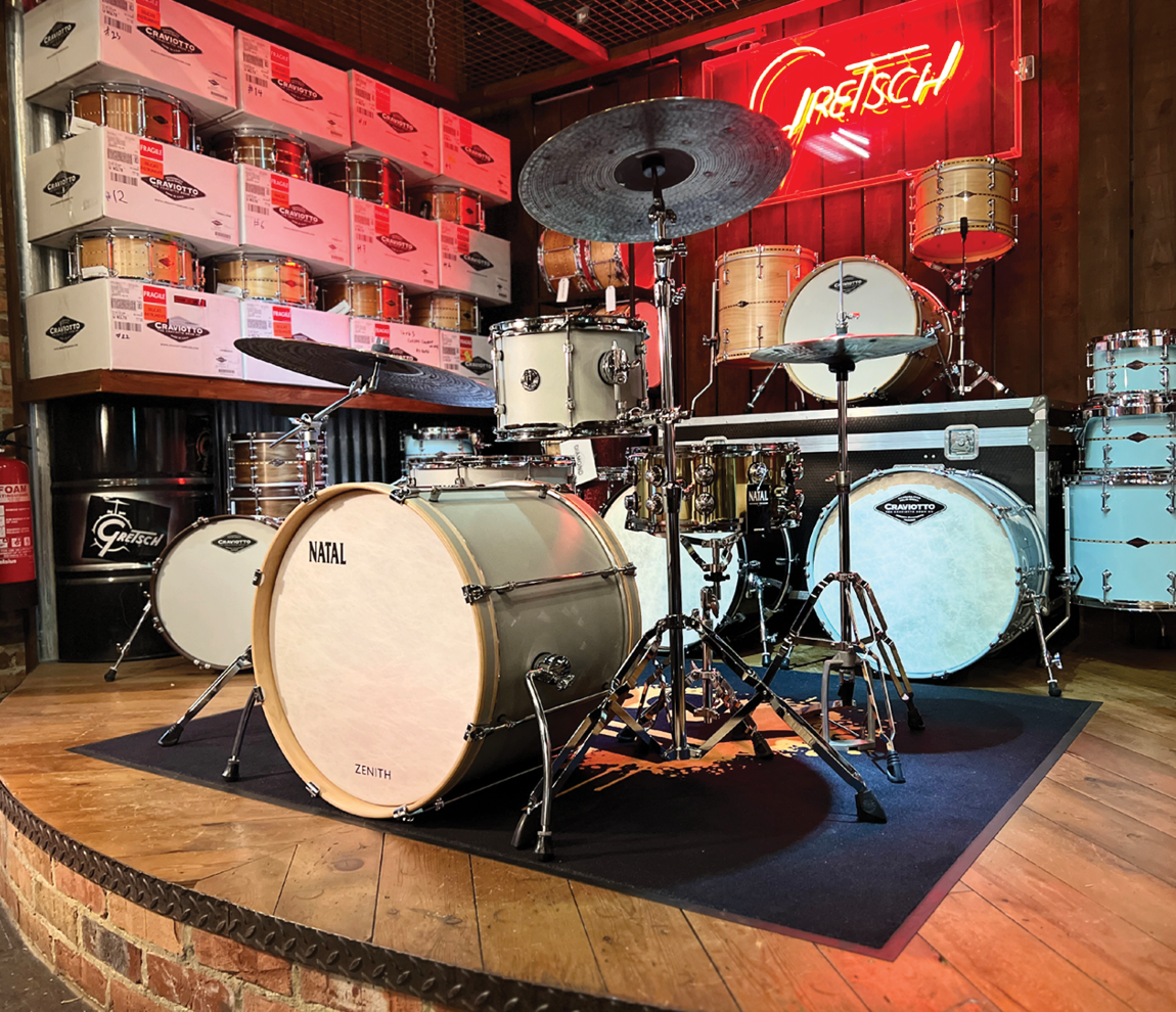 Natal Zenith 3-Piece Shell Pack in Silver Sparkle