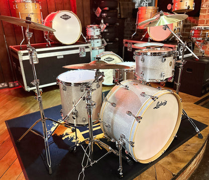 Ludwig Continental Pro Beat Plus in Silver Sparkle