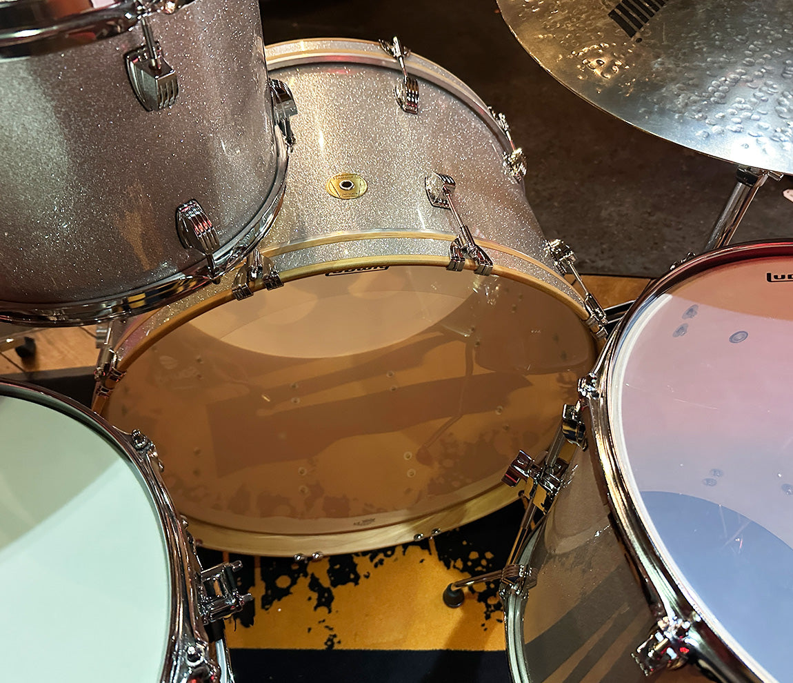Ludwig Continental Pro Beat Plus in Silver Sparkle
