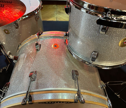 Ludwig Continental Pro Beat Plus in Silver Sparkle