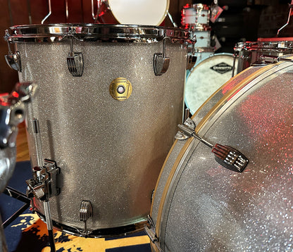 Ludwig Continental Pro Beat Plus in Silver Sparkle