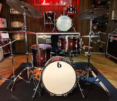 British Drum Co. Lounge Series 3-piece Shell Pack in Carnaby Red