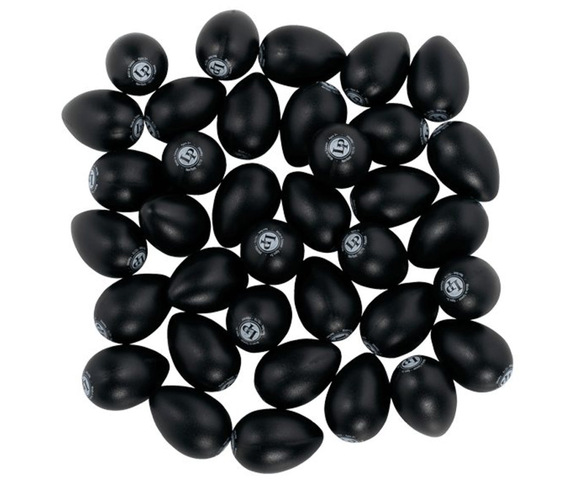 LP 36 Plastic Egg Shakers in Black