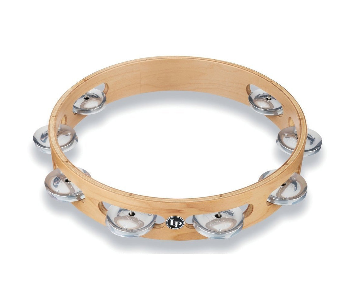 LP Pro Single Row Tambourine in Aluminium