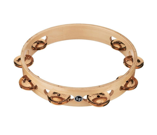 LP Pro Single Row Tambourine in Bronze