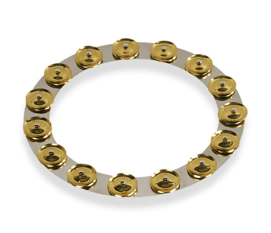 LP 14' Tambourine TamboRing Steel w/Brass Jingles