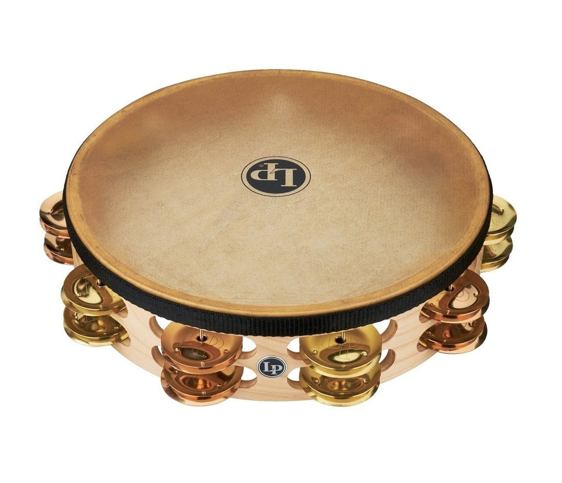 LP 10" Double Row Headed Tambourine Pro in Aluminium