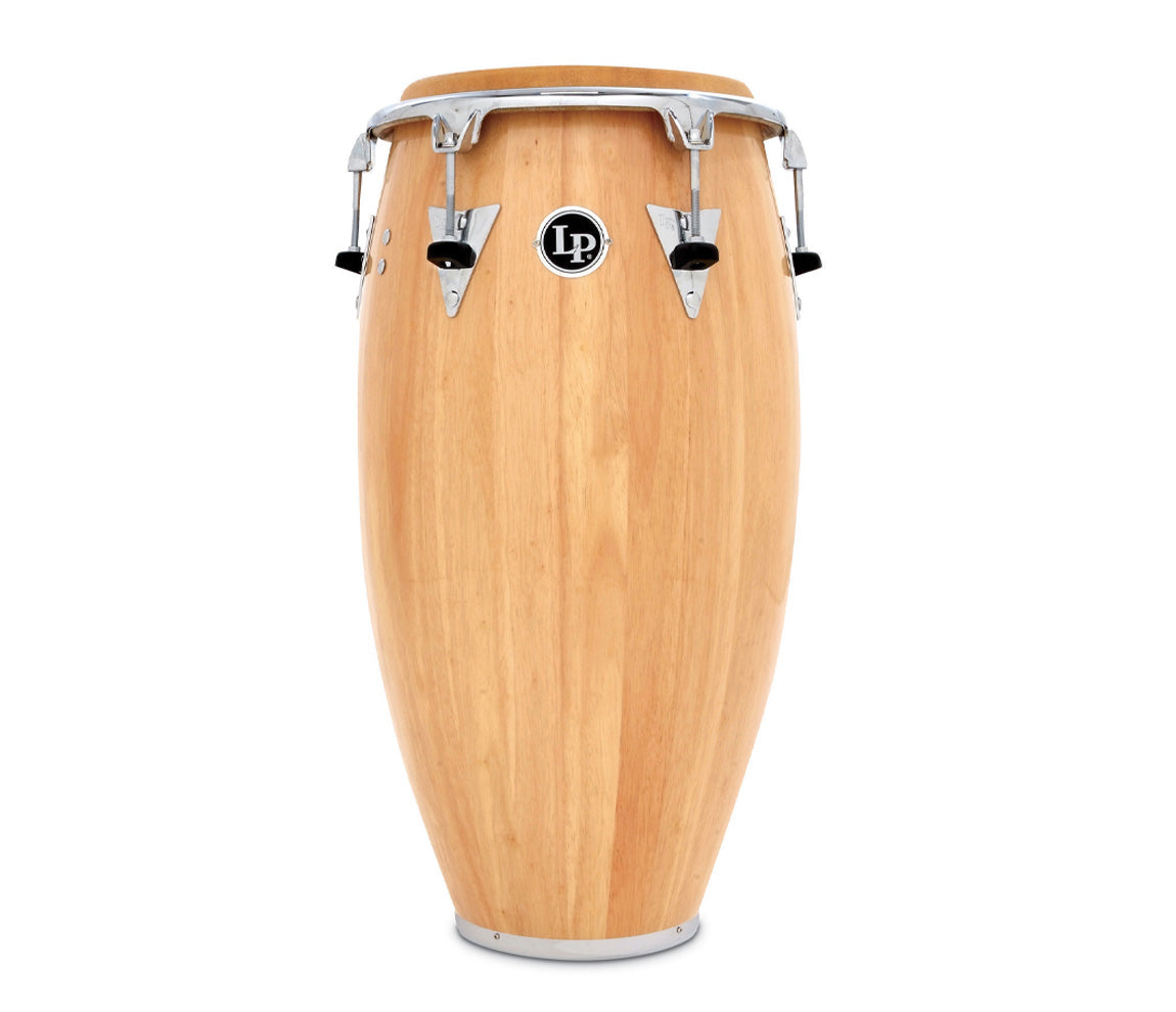 LP Classic Wood Top Tuning 11 3/4" Conga in Natural Chrome Hardware