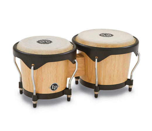 LP City Wood Bongos in Natural