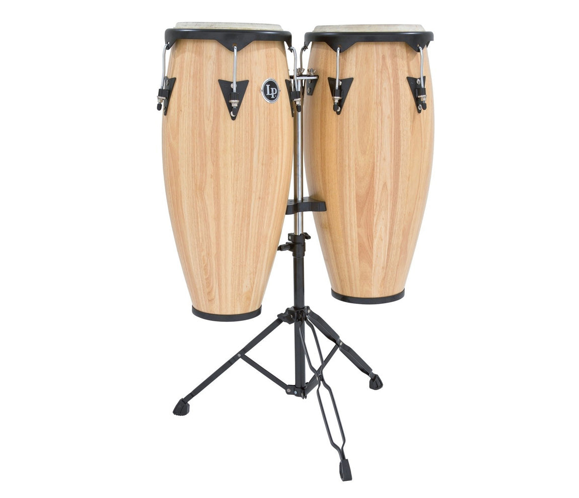 LP City Wood Conga Set 11" & 12" in Natural